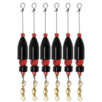 Reaction Tackle Carolina Ready Rigs 6 Pieces- Pre Rigged