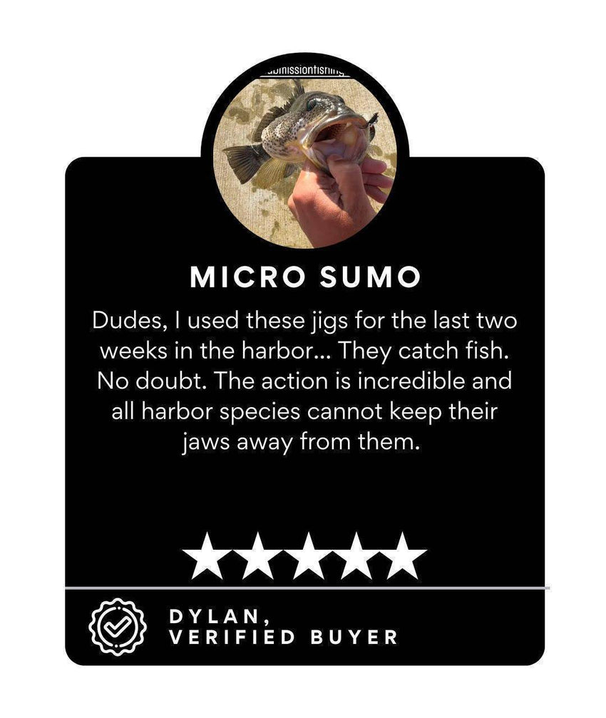 Submission Jigs - Micro Mercenary - Slow Pitch Jigs - 4 Packs