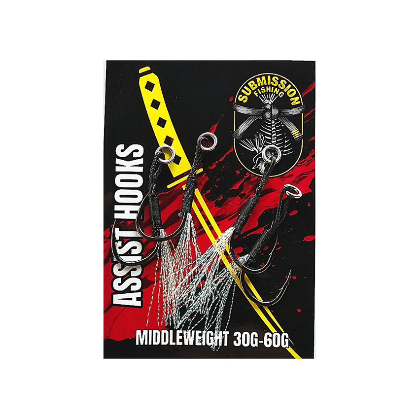Submission Assist Hooks – Saltwater-Grade BKK Hooks for Slow Pitch Jigging