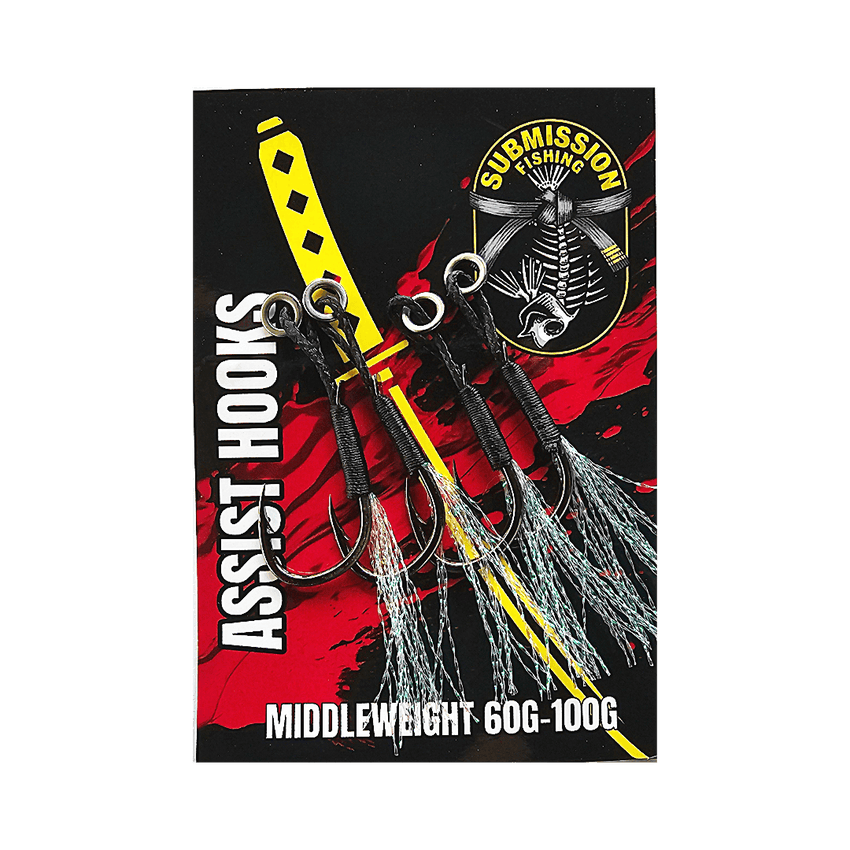 Submission Assist Hooks – Saltwater-Grade BKK Hooks for Slow Pitch Jigging