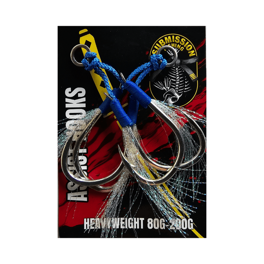 Submission Assist Hooks – Saltwater-Grade BKK Hooks for Slow Pitch Jigging