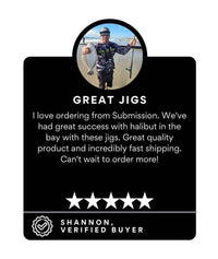 Submission Jigs - Micro Mercenary - Slow Pitch Jigs - 4 Packs