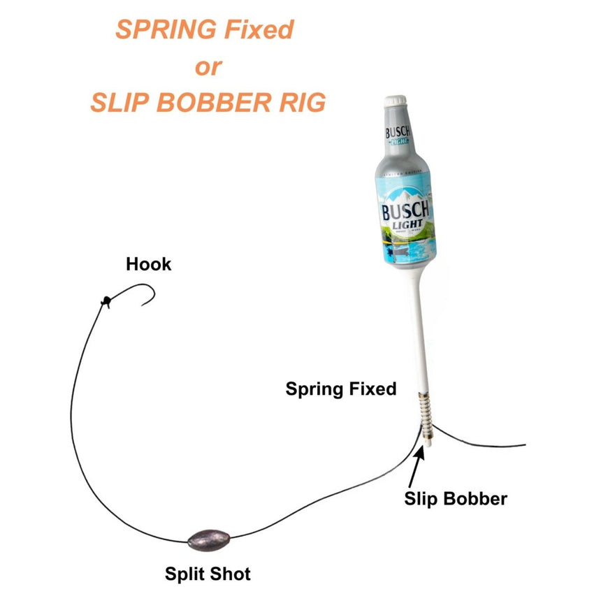 3 pcs Busch Light Fishing Bobbers - Premium Fishing Tackle