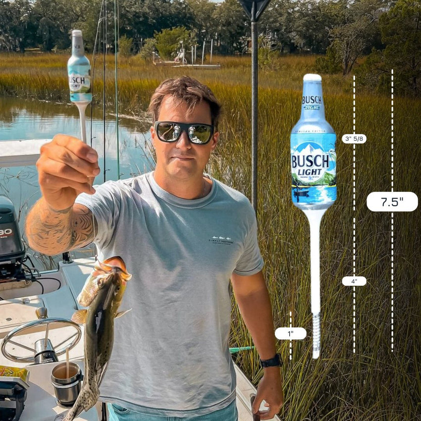 3 pcs Busch Light Fishing Bobbers - Premium Fishing Tackle