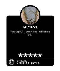 Submission Jigs - Micro Mercenary - Slow Pitch Jigs - 4 Packs