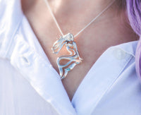Lorelei Mermaid Necklace – Sterling Silver