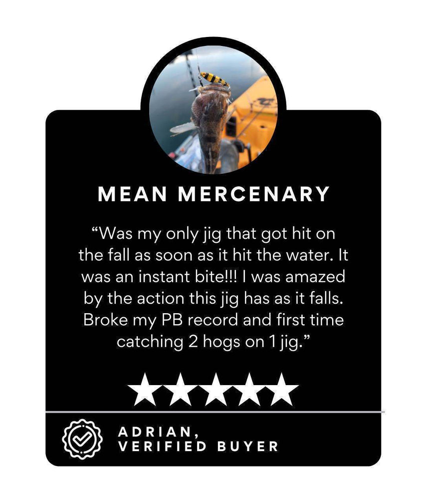 Submission Jigs - Micro Mercenary - Slow Pitch Jigs - 4 Packs