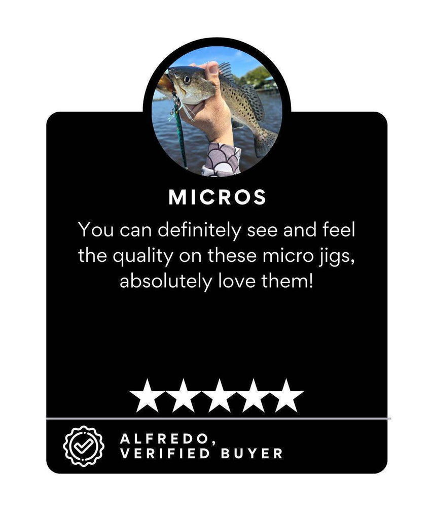 Submission Jigs - Micro Mercenary - Slow Pitch Jigs - 4 Packs