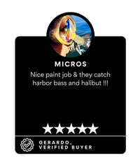 Submission Jigs - Micro Mercenary - Slow Pitch Jigs - 4 Packs