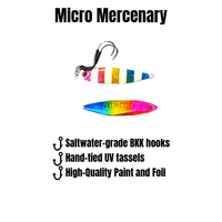 Submission Jigs - Micro Mercenary - Slow Pitch Jigs - 4 Packs