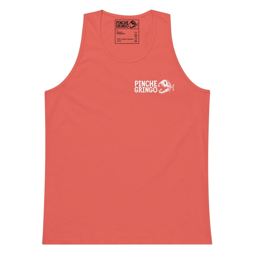Pinche Gringo Fishing Crew Fishbone Logo Tank