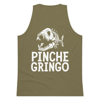 Pinche Gringo Fishing Crew Fishbone Logo Tank