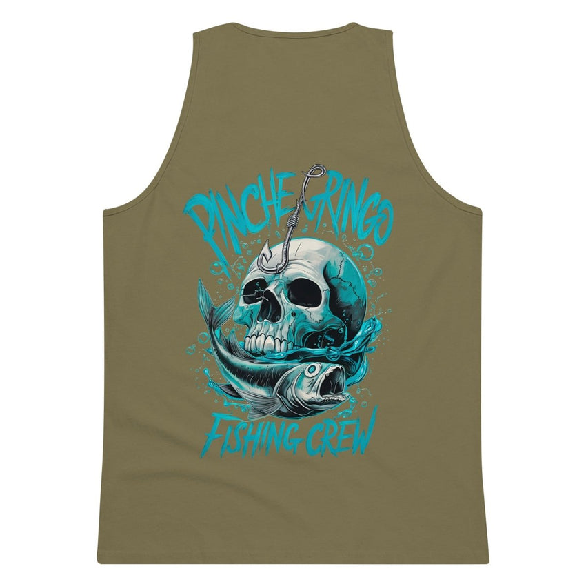 Pinche Gringo Fishing Crew Hook and Skull Tank