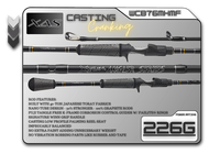 WCB76MHMF 7'6" Medium Hvy Mod-Fast **Cranking**