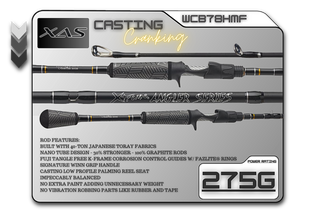 WCB78HMF 7'8" Heavy Mod-Fast **Cranking**