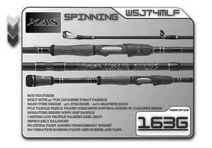 WSJ74MLF 7'4" Medium LIght Fast